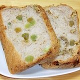 ウグイス豆とクルミのパン